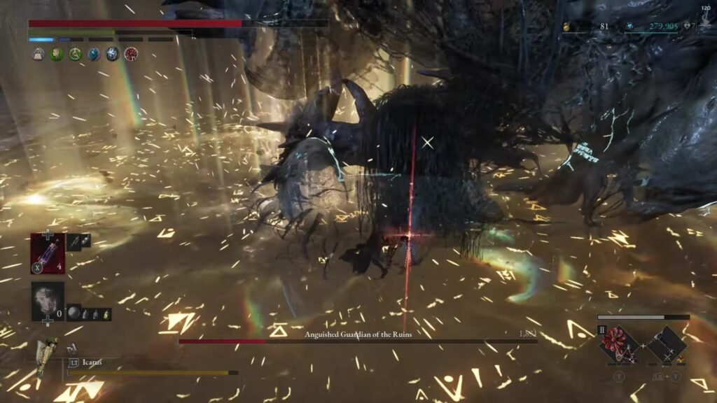Anguished Guardian AOE attack Lies Of P Overture