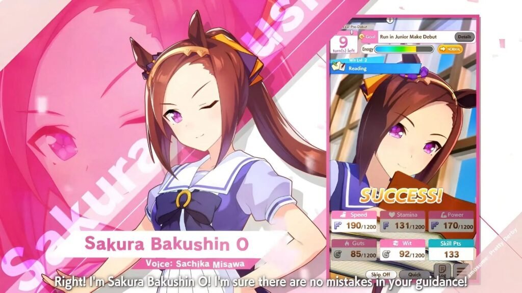 Derby Sakura Bakushin O Umamusume Events
