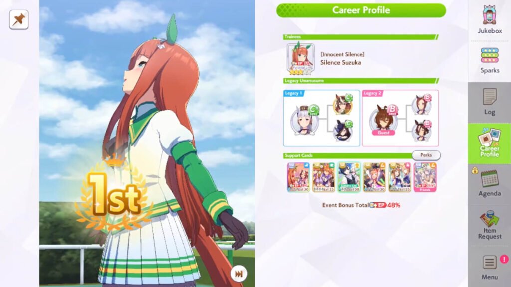 Uma Musume Silence Suzuka Build