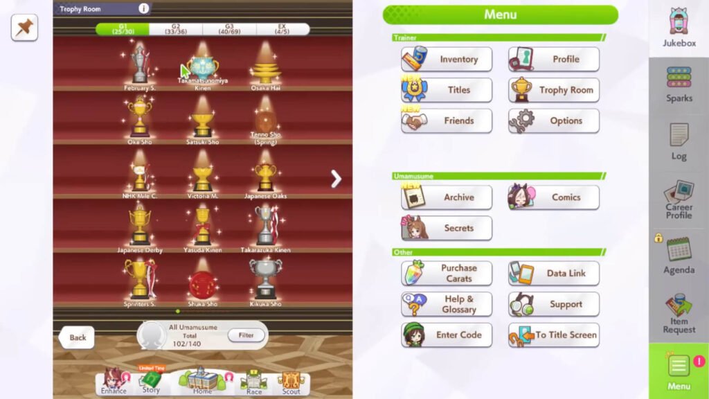 Uma Musume Trophies