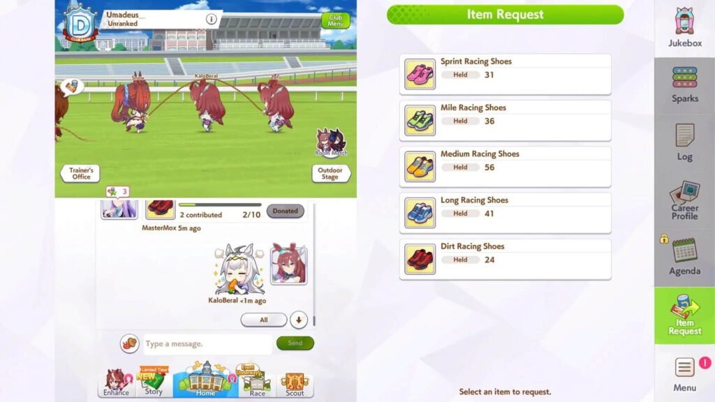 Unlock Clubs in Uma Musume