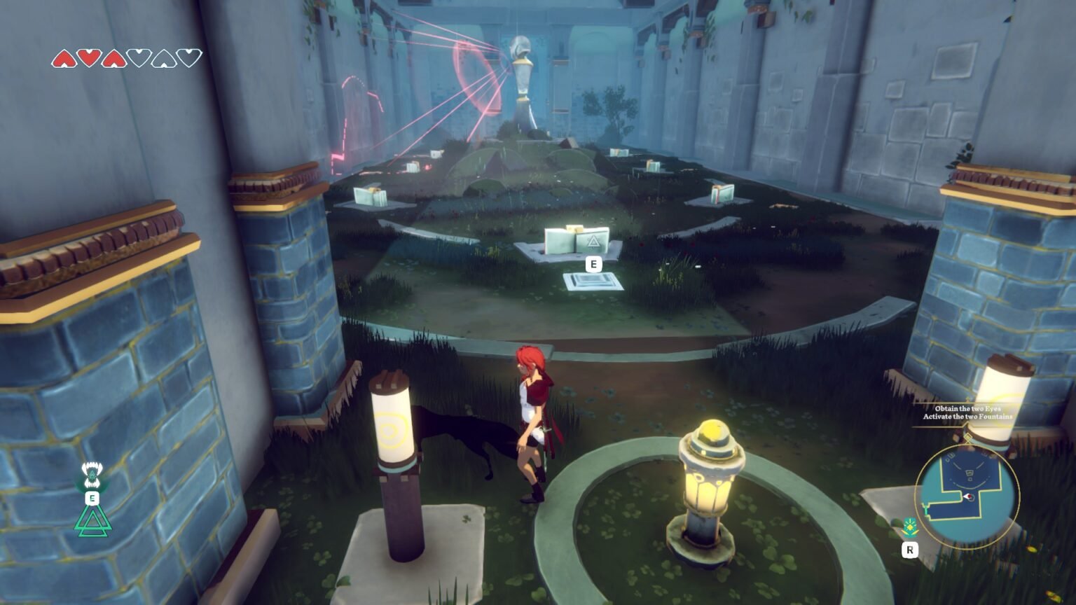 Altheia: The Wrath of Aferi, Lili in the laser room