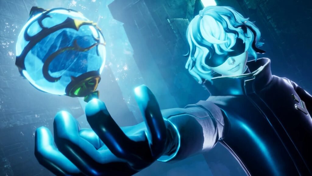 Palworld man with Palsphere