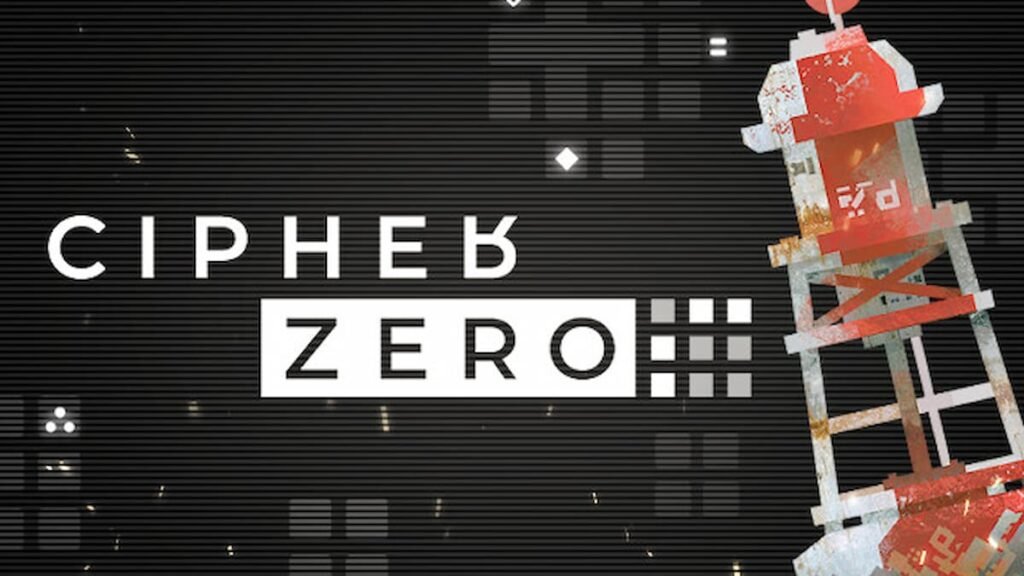 The game name of Cipher Zero near a buoy.