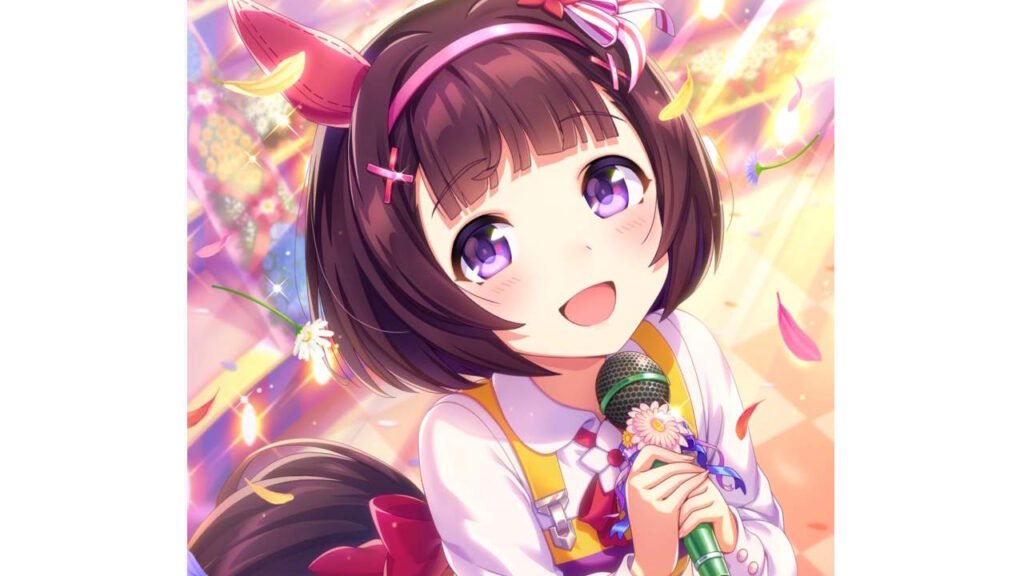 The official image of the SSR Nishino Flower support card