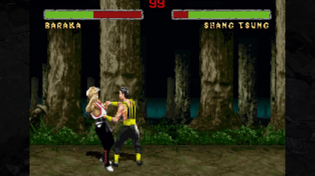 a screenshot from one of the Mortal Kombat games in the Mortal Kombat: Legacy Kollection