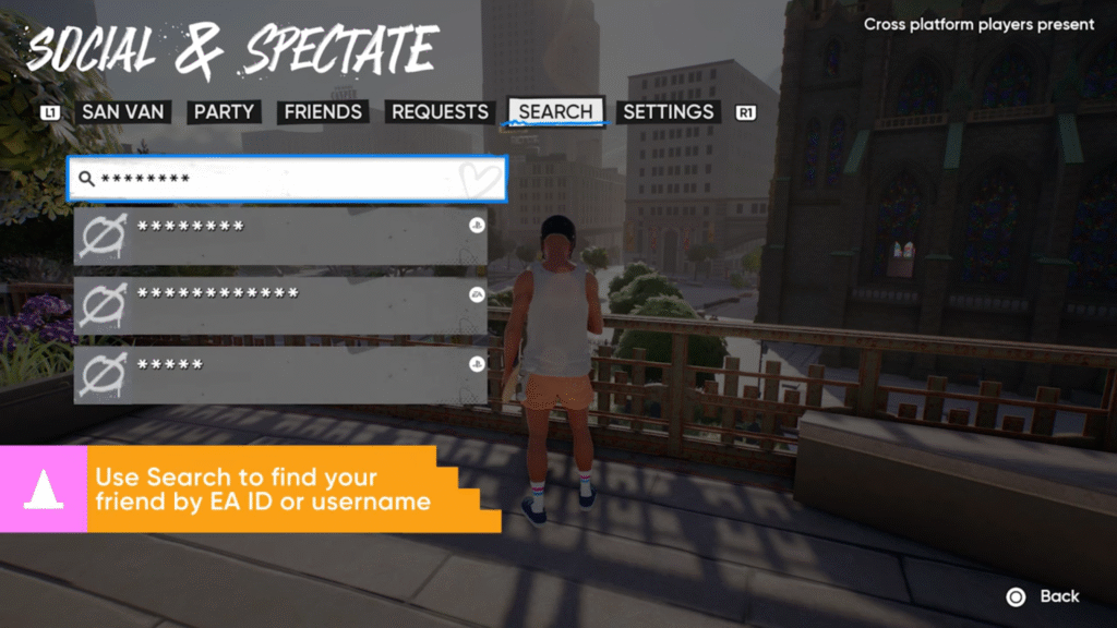 Crossplay in Skate