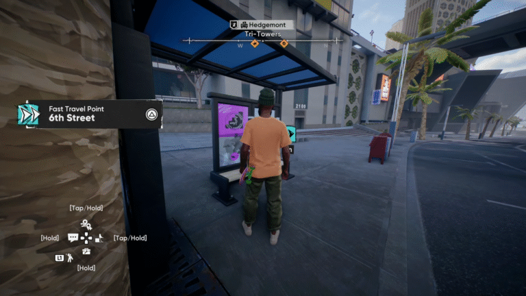 Unlocking Fast Travel Points in Skate