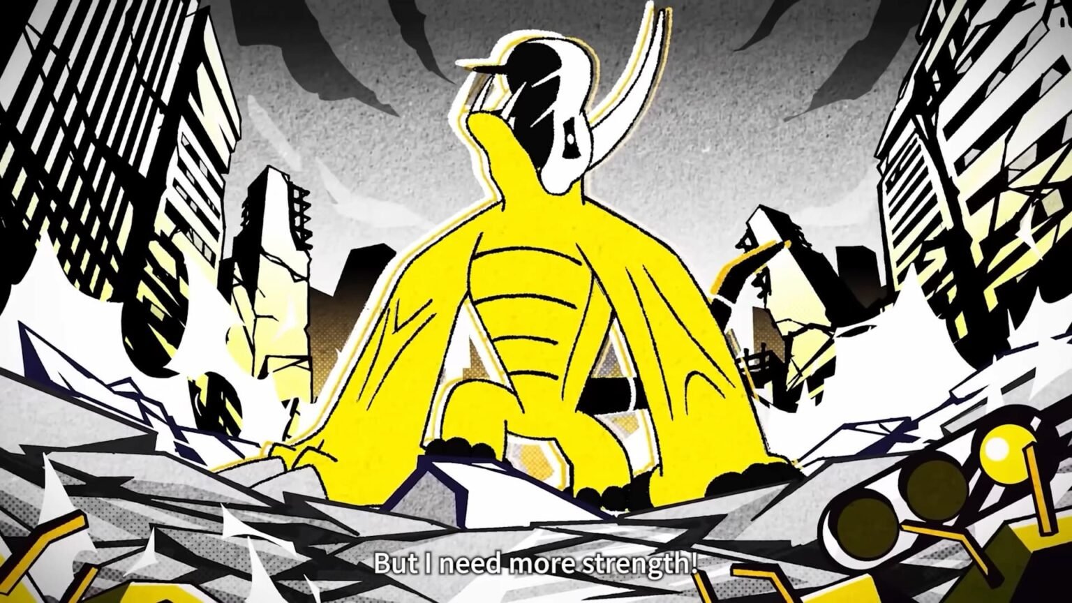 A monstrous looking Digimon in Digimon Story Time Stranger