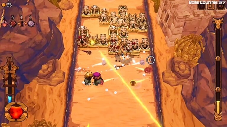 All Ball Combinations in BALL x PIT Players fighting enemies in the pit in Ball x Pit