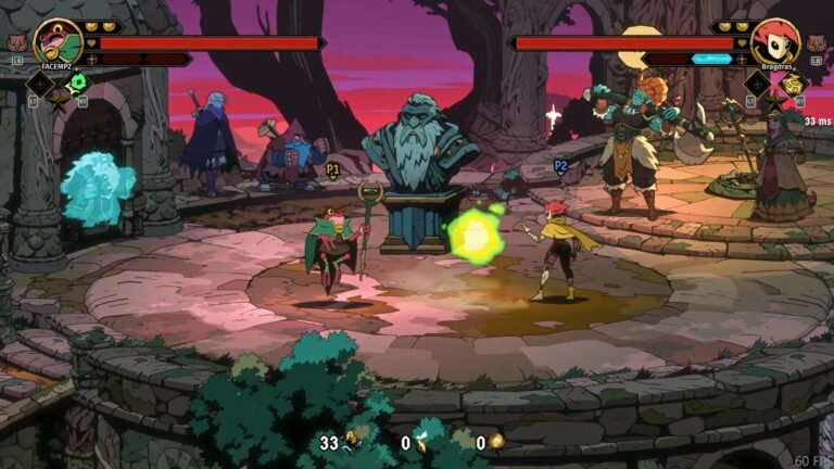 The player defending against Arcana in Absolum