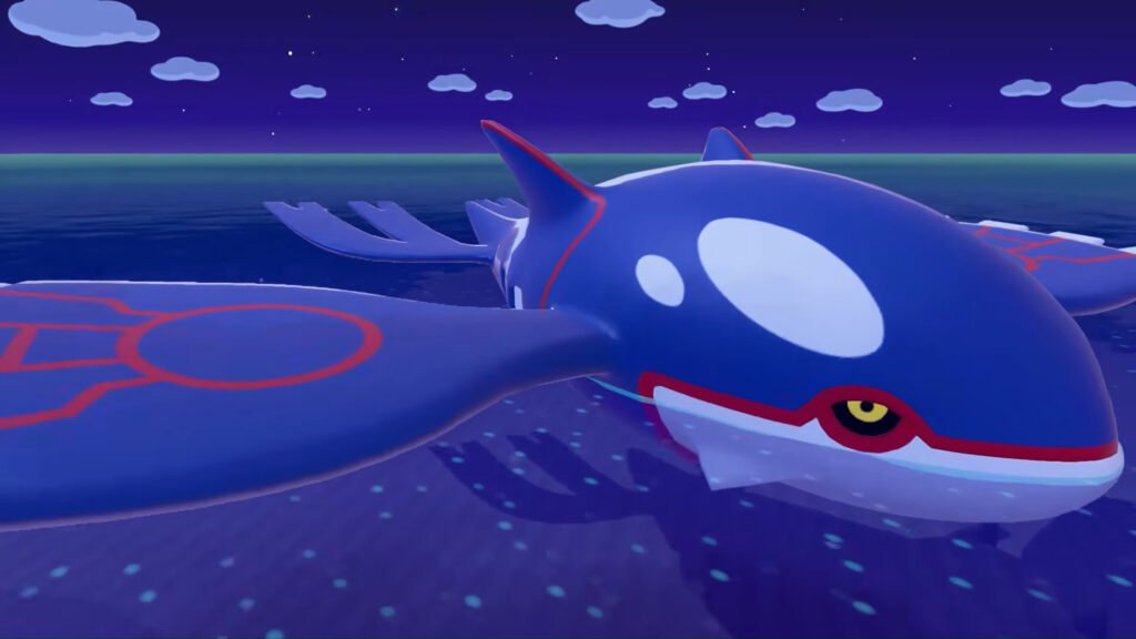 Kyogre Pokemon Pokopia