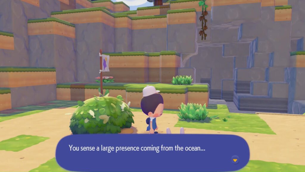 Pokémon Pokopia Large Presence from Ocean