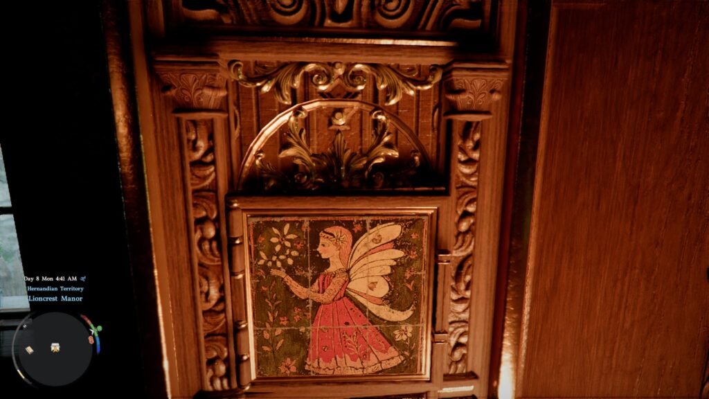 Fix the painting as shown here