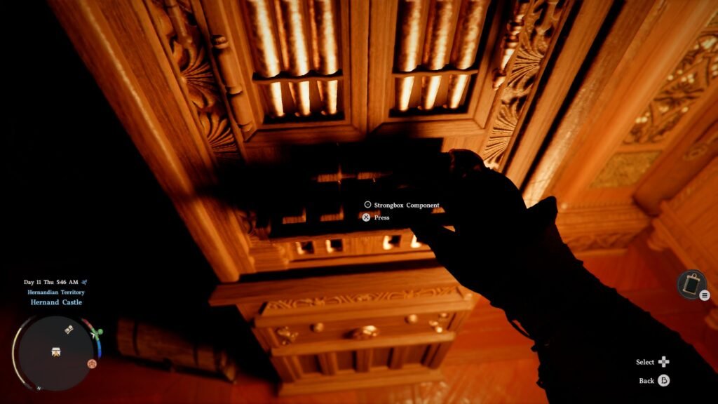 Crimson Desert Hernand Castle Strongbox Puzzle