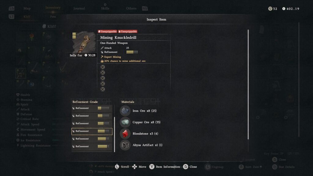 Crimson Desert Flawless Stone