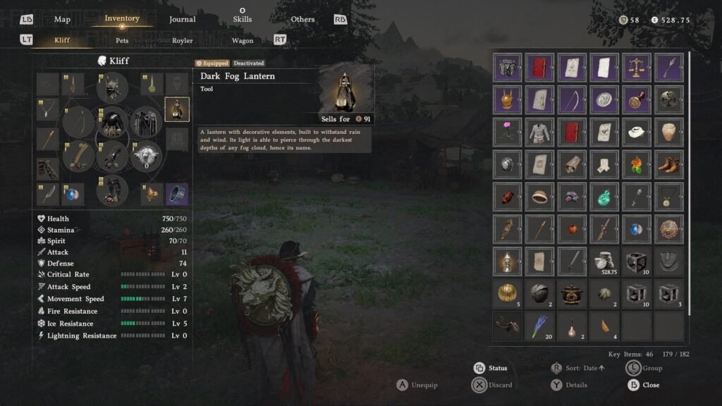 The Dark Fog Lantern