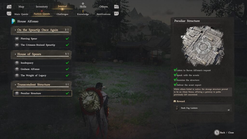 House Alfonso quest line