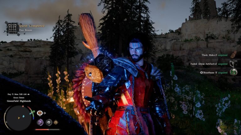 Crimson Desert Pine Broom Hunting Challenge