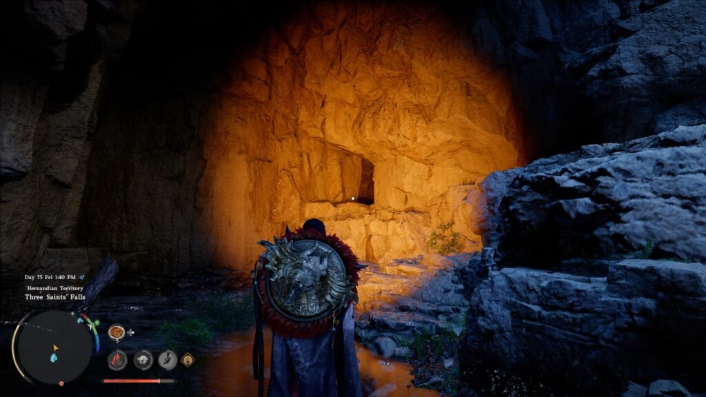 Entrance to the cave