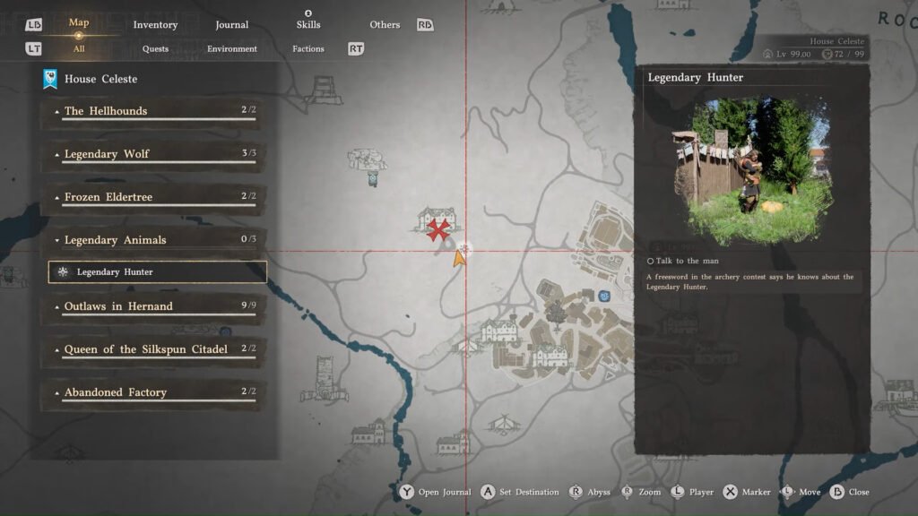 Legendary Hunter quest