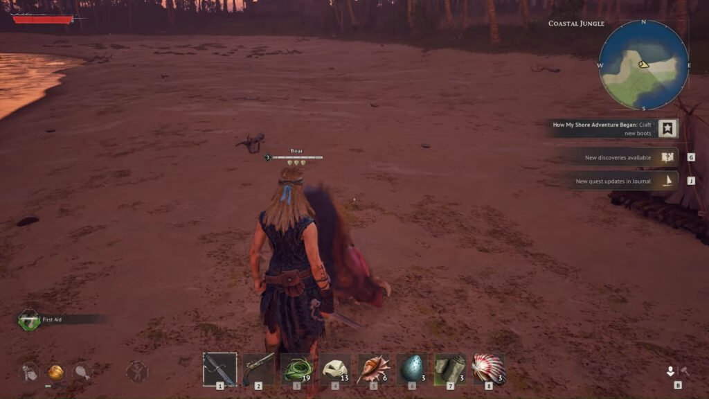 Windrose Boar Moveset