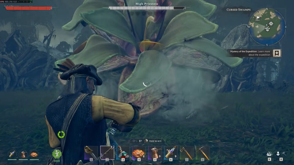 Windrose High Priestess stunned