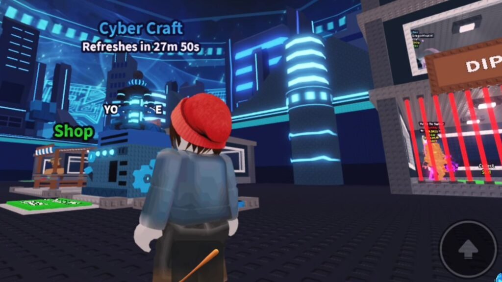 Use the Craft Machine to get the Brainrot (Image via Roblox Corporation)