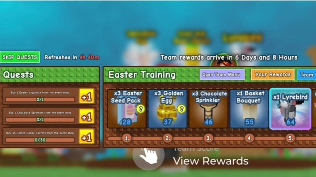 Reach Level 5 of the Team Training (Image via Roblox Corporation)