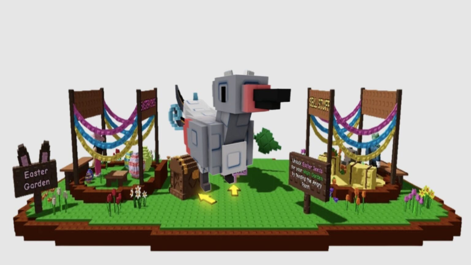 Lyrebird is a mythical pet in Grow a Garden (Image via Roblox Corporation)