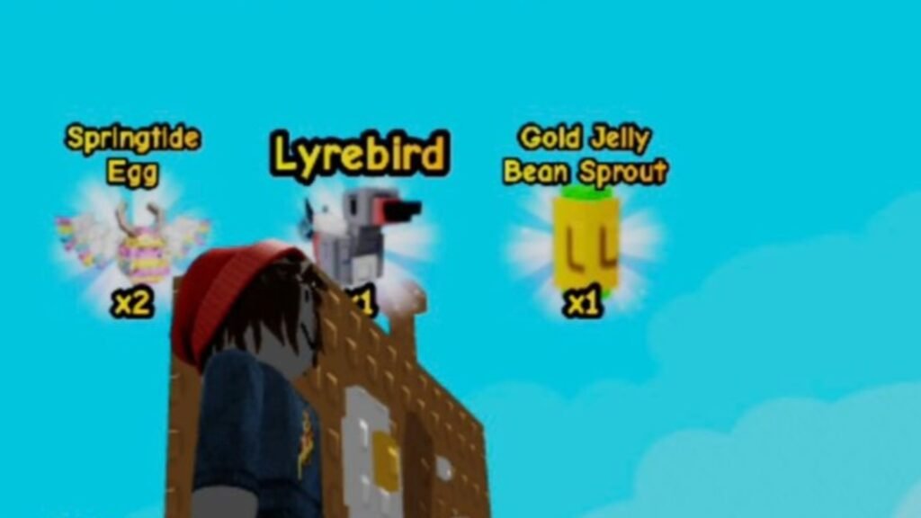 There is a golden variant as well for Jelly Bean Sprout (Image via Roblox Corporation)