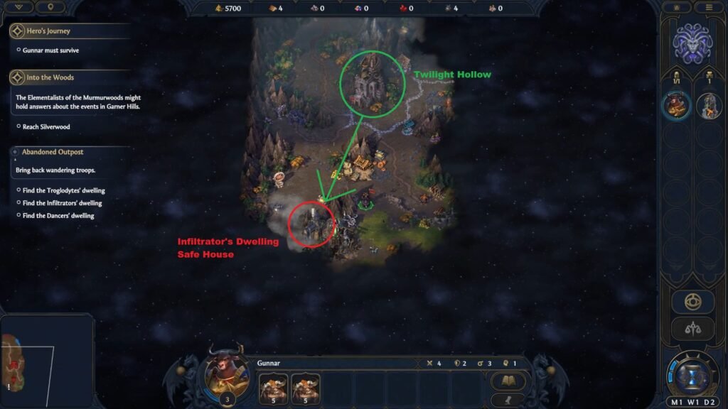 Heroes of Might and Magic Infiltrator's Dwelling Safe House
