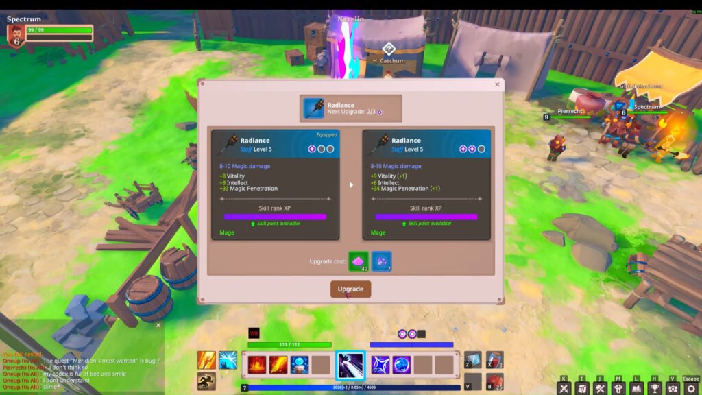 Farever Weapon Upgrades Mage