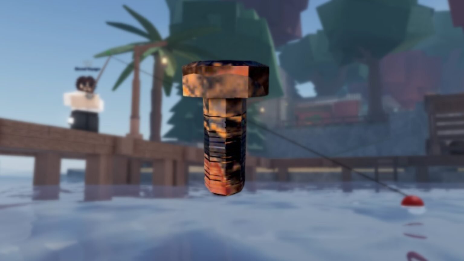 Rusty Bolt is a Trash item in Fisch (Image via Roblox Corporation)