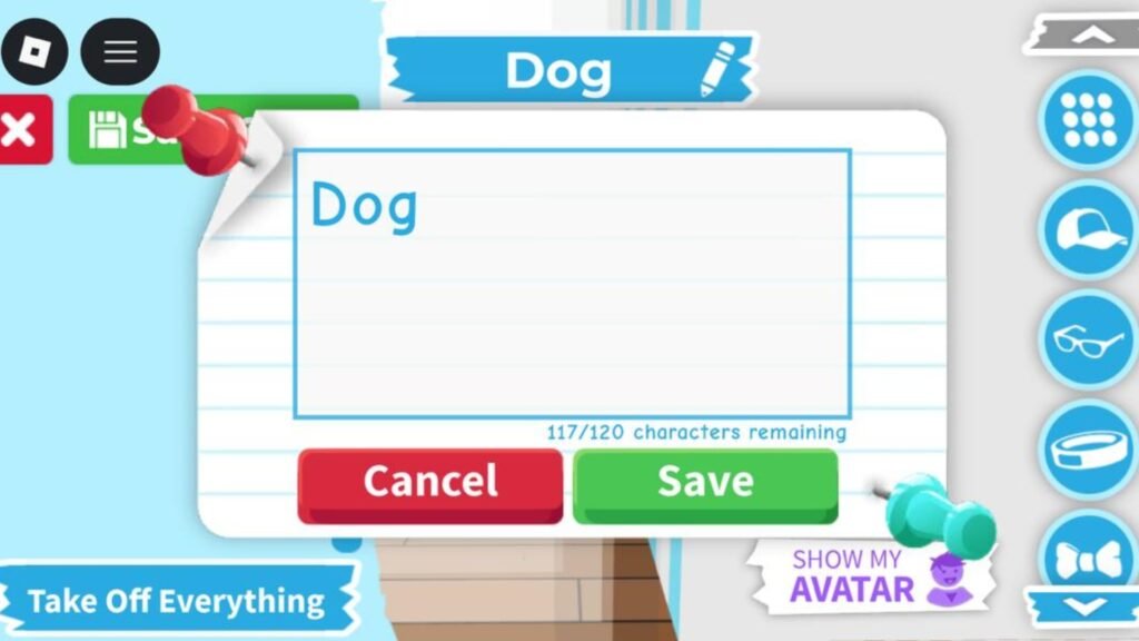 Paste the styled text (Image via Roblox Corporation)