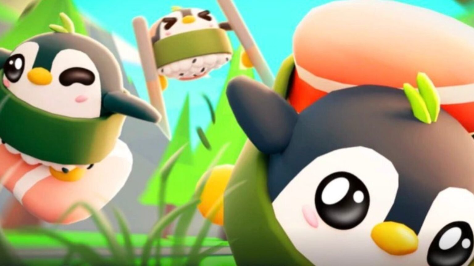 Sushi Penguin is newly introduced in Adopt Me (Image via Roblox Corporation)