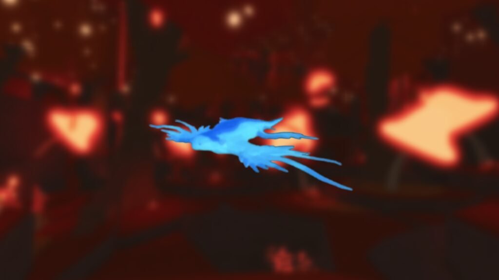 Unlocking the door requires you to catch the Colossal Blue Dragon (Image via Roblox Corporation)