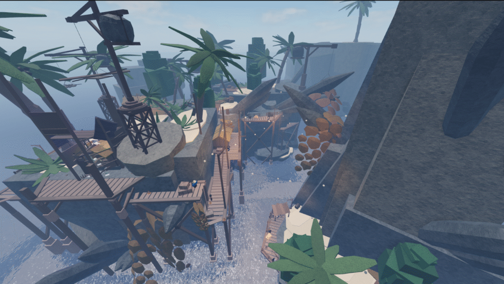 Rusty Bolt is limited to the Mineshaft area in Sunstone Island (Image via Roblox Corporation)