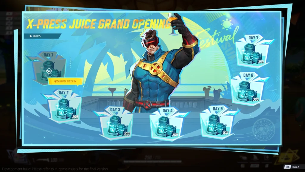 Cyclops' X-Press Juice Event in Marvel Rivals.