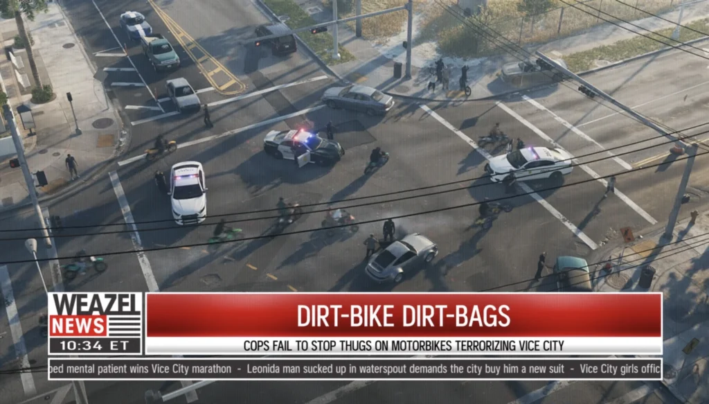 Law enforcement in GTA 6.