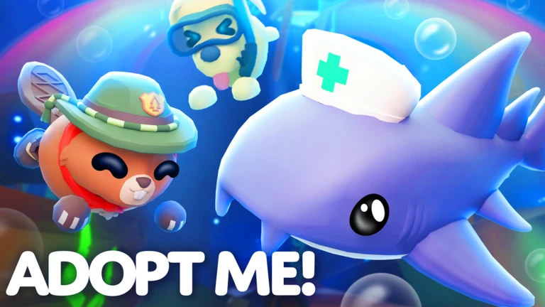 Adopt Me! promo image on Roblox.