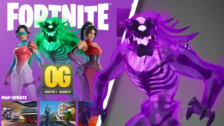 Fortnite OG Season 9: All Skins, Map Changes, and More