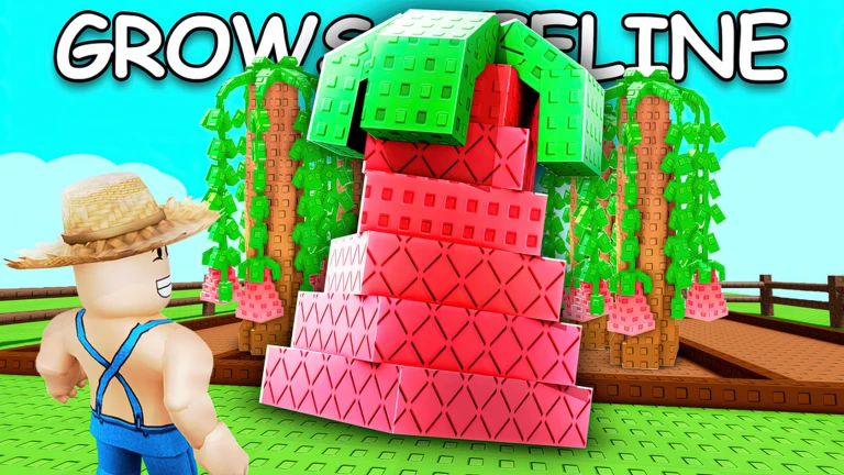 Grow a Garden promo image on Roblox.