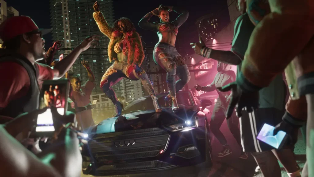 Social media activities and car meets in GTA 6.