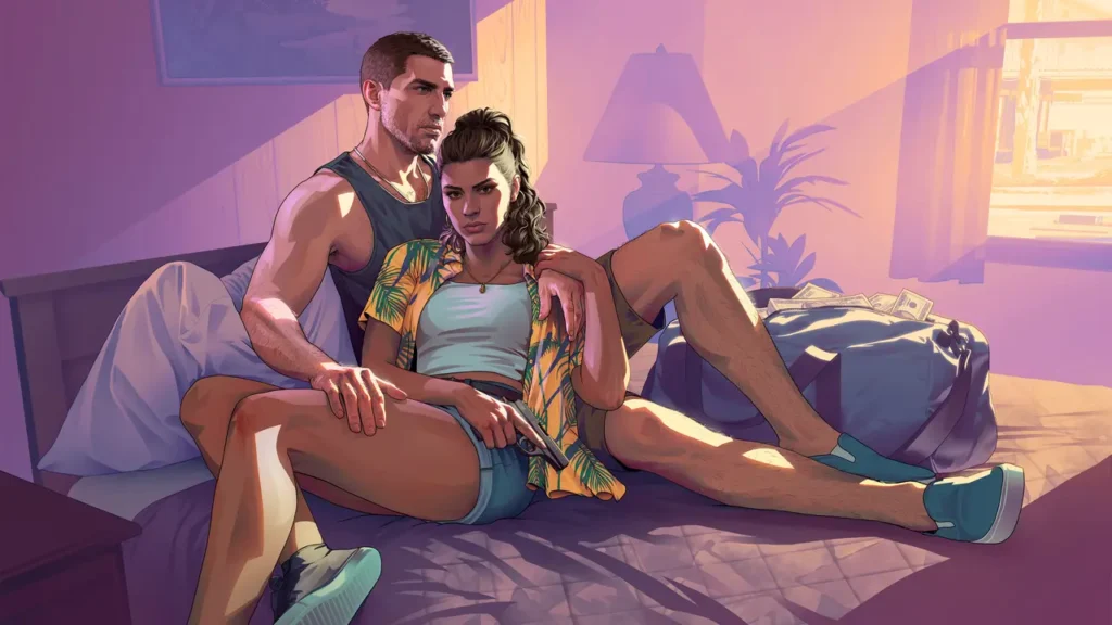 Lucia and Jason in GTA 6.