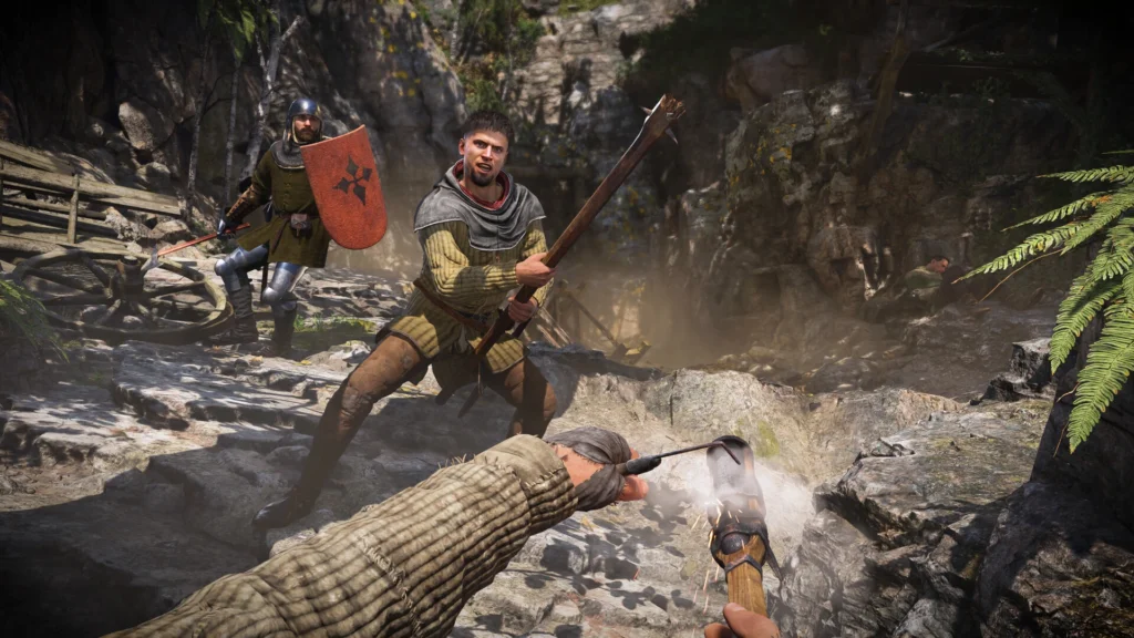 First-person gameplay from Kingdom Come: Deliverance 2.