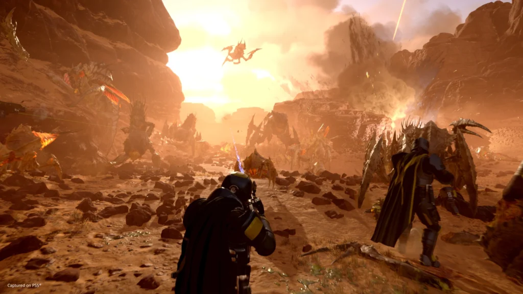 Operations in Helldivers 2.