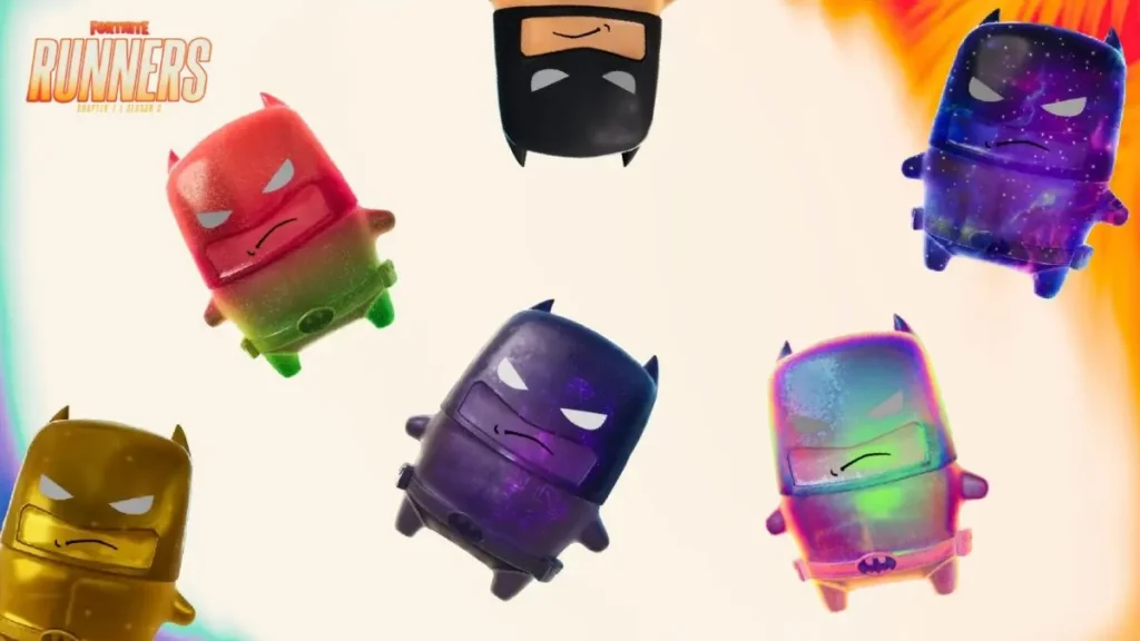 All Batman Sprite Variants in Fortnite
