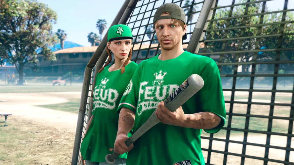 Feud Baseball Jersey in GTA Online.