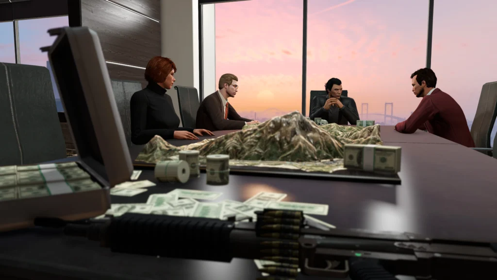 CEO & VIP abilities in GTA Online.